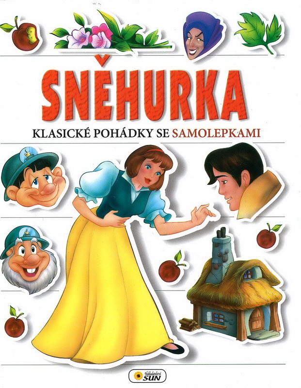 Sněhurka - klasické pohádky se samolepkami
