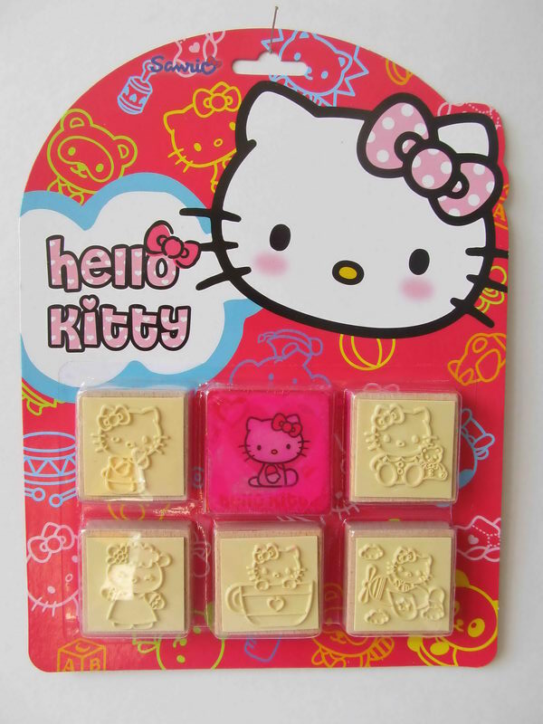 Hello Kitty razítka 5+1