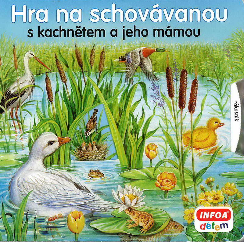 Hra na schovávanou s kachnětem a jeho mámou