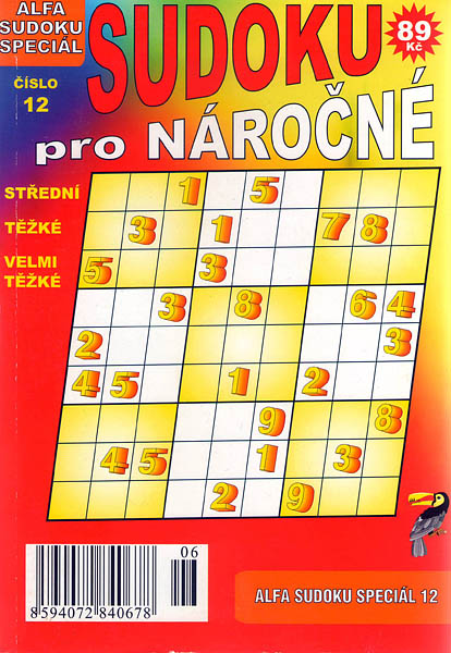 Sudoku speciál pro náročné 12
