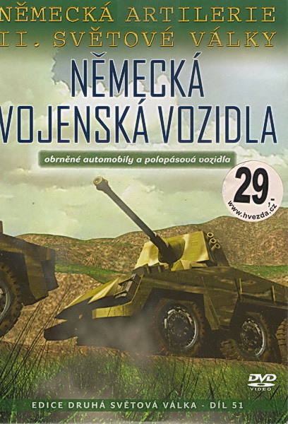Německá vojenská vozidla - DVD