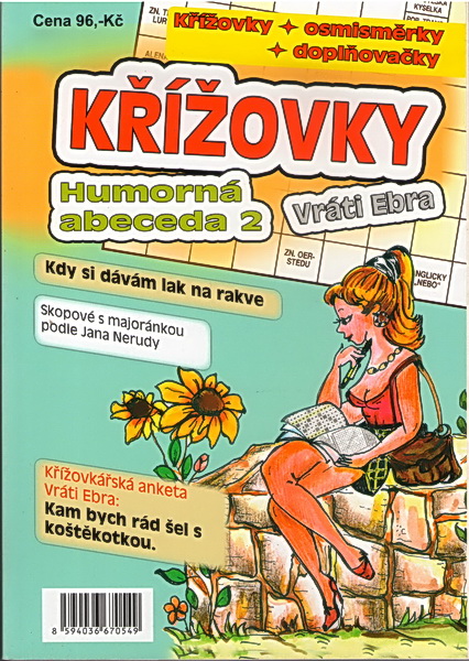 Křížovky humorná abeceda 2 Vráti Ebra