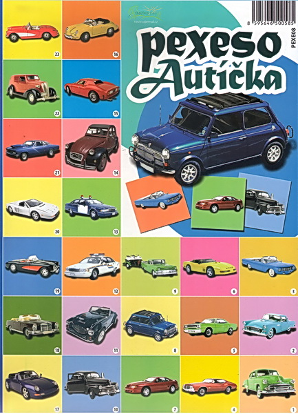 Pexeso Autíčka