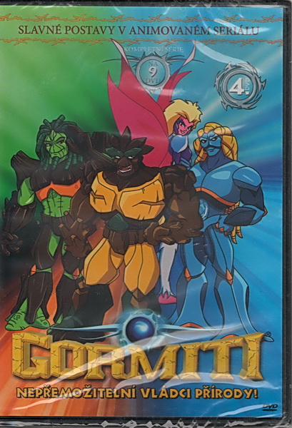 Gormiti 4. - Nepřemožitelní vládci přírody - DVD