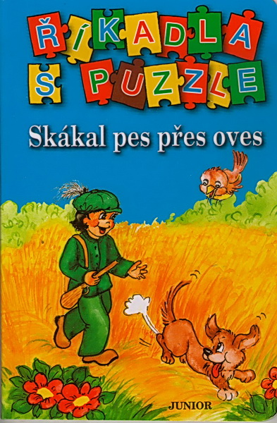 Říkadla s Puzzle - Skákal pes přes oves