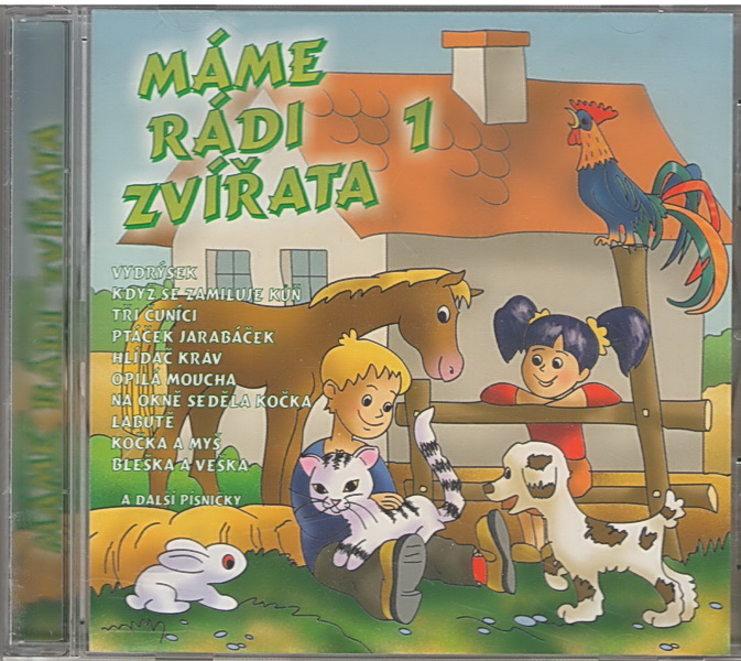 Máme rádi zvířata 1 CD