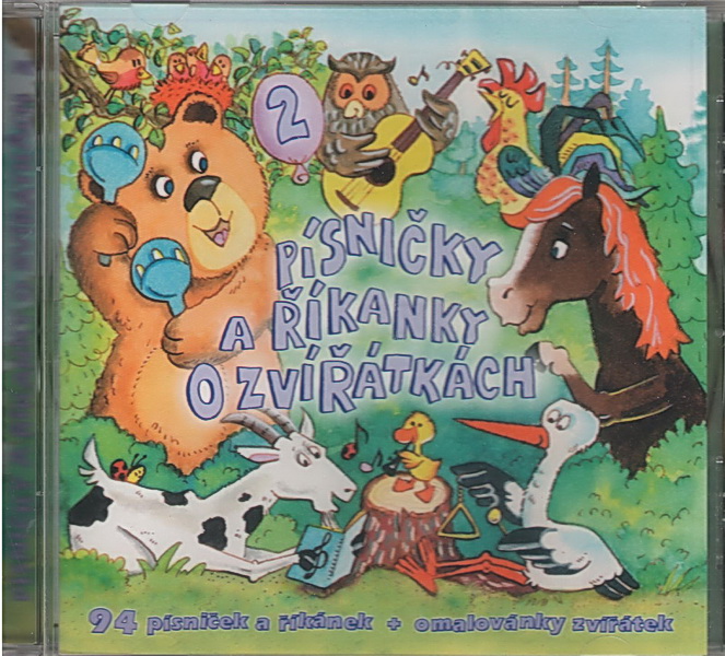 Písničky a říkanky o zvířátkách 2 CD