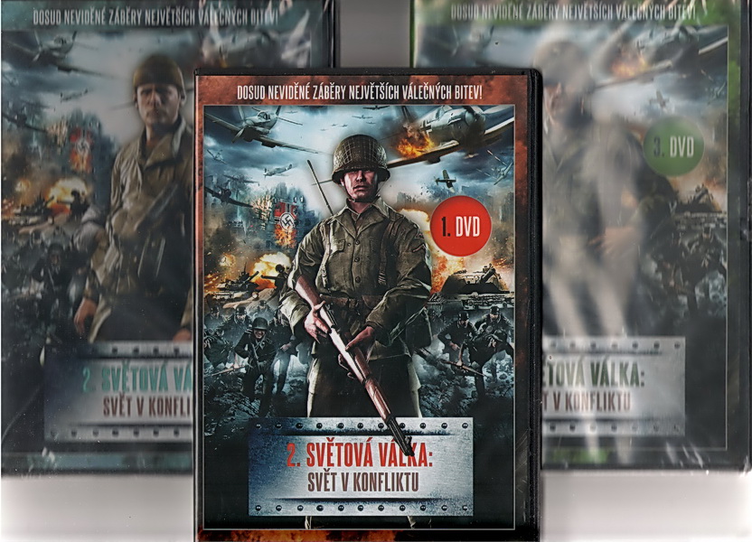 2.Světová válka:Svět v konfliktu - 3xDVD