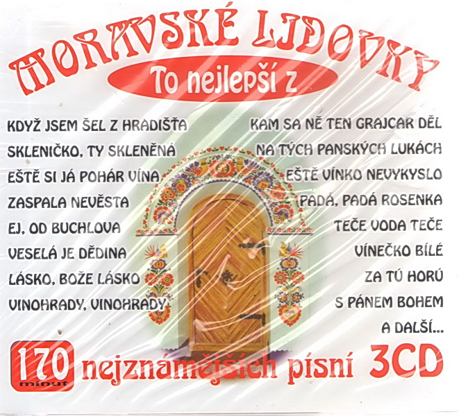 Moravské lidovky - 3xCD