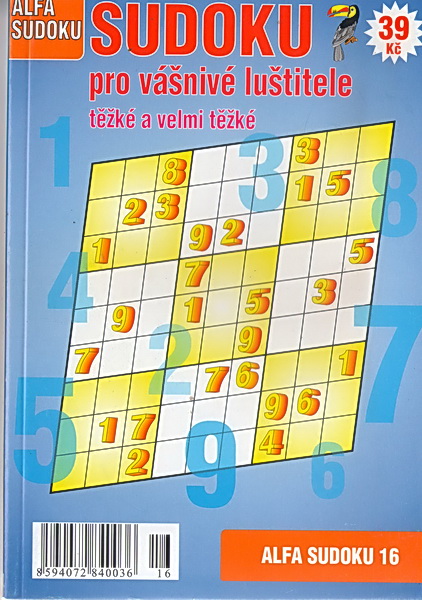 Sudoku - Pro vášnivé luštitele 16