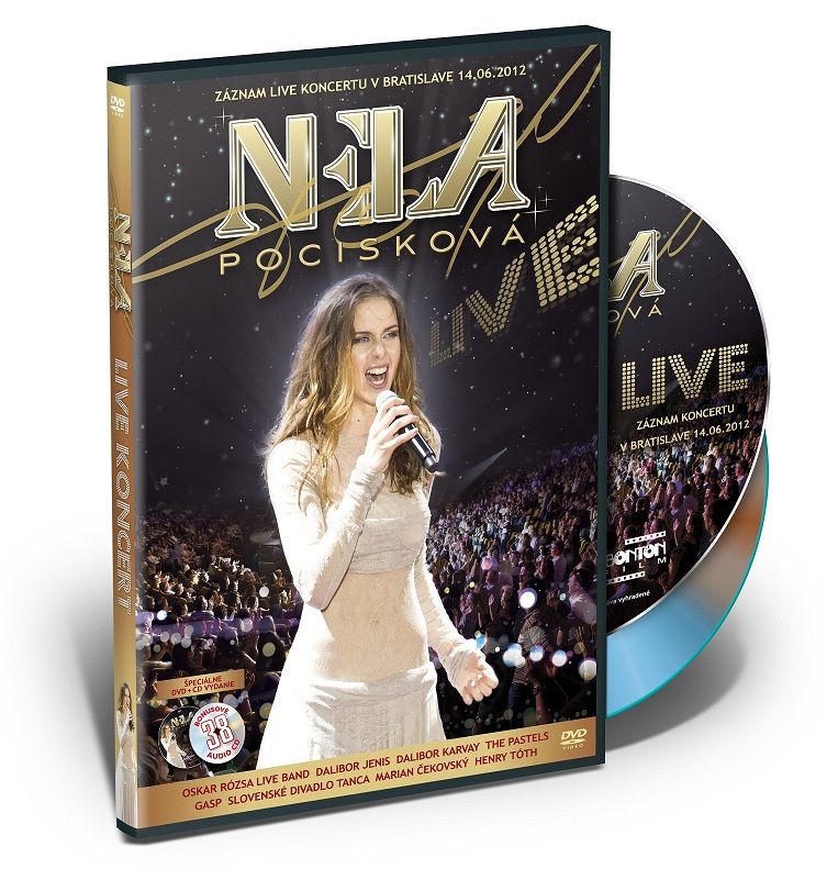 Nela Pociskova LIVE KONCERT (DVD+CD)
