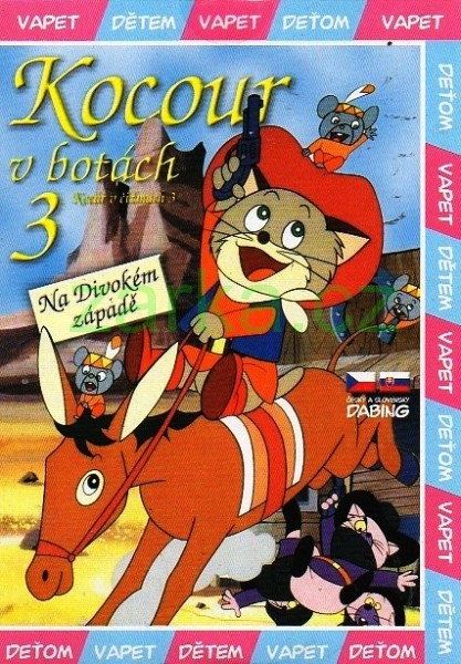 Kocour v botách 3 - Na Divokém západě - DVD