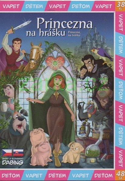 Princezna na hrášku (animovaná) - DVD