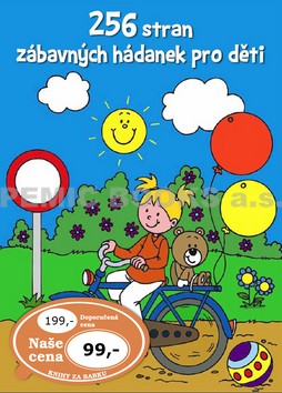256 stran zábavných hádanek pro děti