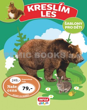 Kreslím les - šablony