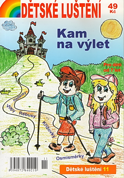 Dětské luštění 11 - Kam na výlet