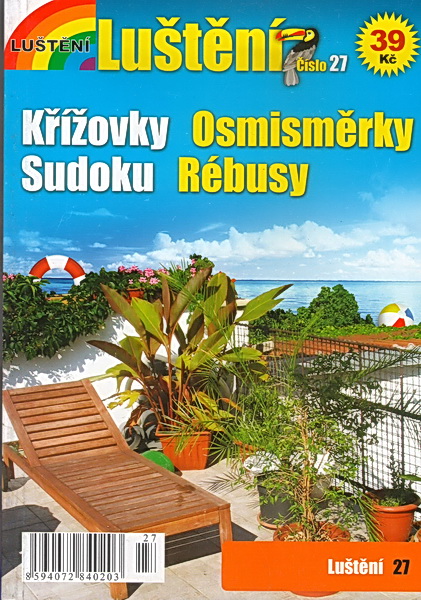 Luštění 27 - Křížovky, osmisměrky, sudoku, rébusy