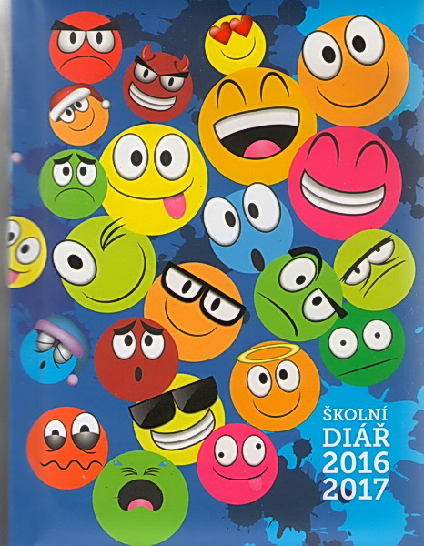 Školní diář 2016 - 2017 smajlíci