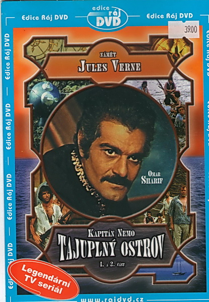Kapitán Nemo Tajuplný ostrov 1.-2.díl DVD