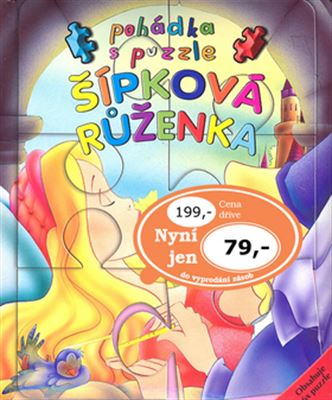 Šípková Růženka pohádka s puzzle