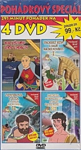 Pohádkový speciál řecké mýty a Kryštof Columbus 4x DVD