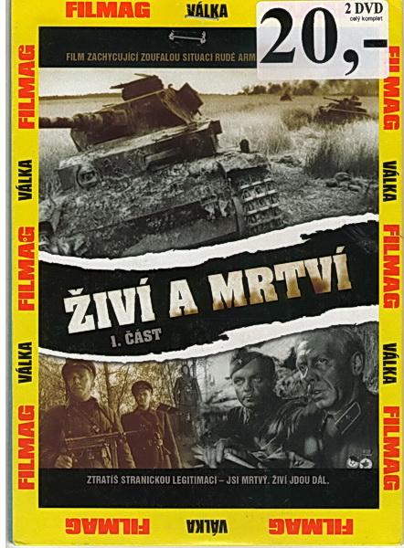 Živí a mrtví 2x DVD