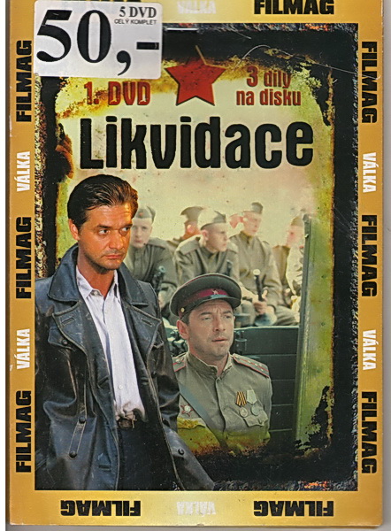 Likvidace 5x DVD