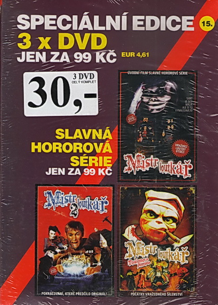 Mistr loutkař kolekce 3x DVD