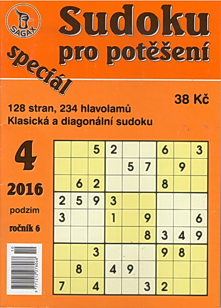 Sudoku pro potěšení 2016/04 speciál