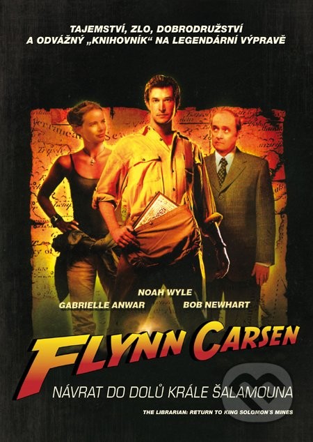 Flynn Carsen Návrat do dolů krále krále Šalamouna DVD