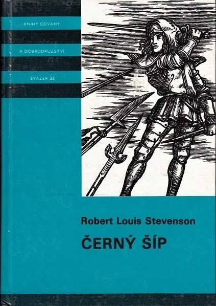 Černý šíp, Stevenson, 1990, kniha