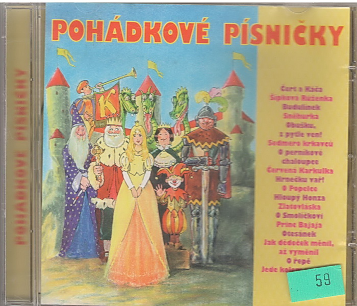 Pohádkové písničky CD