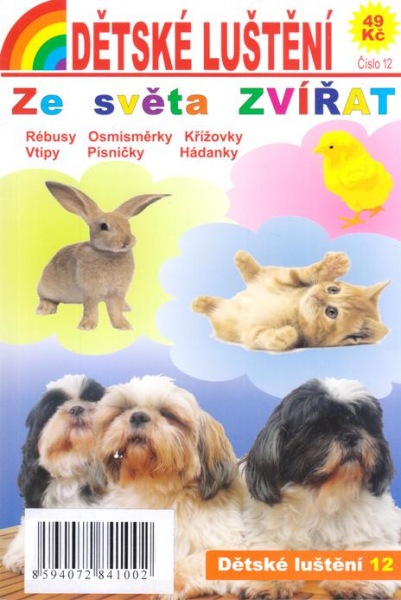 Dětské luštění 12 - Ze světa zvířat