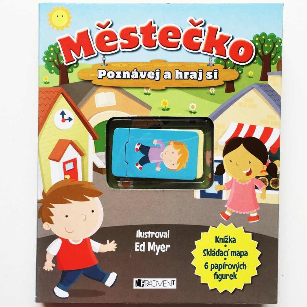 Městečko Poznávej a hraj si Ed Myer kniha