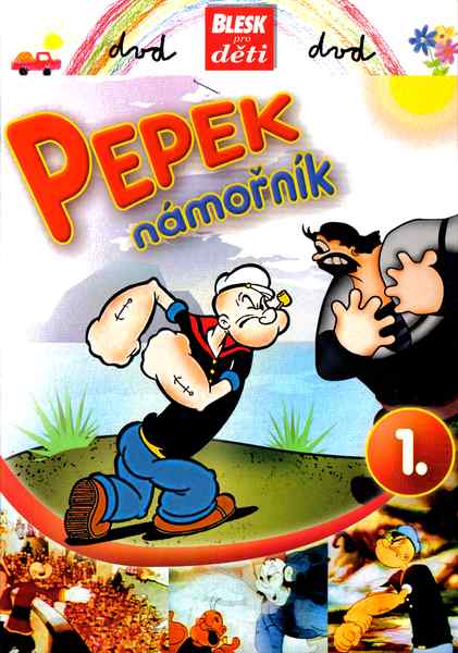 Pepek námořník DVD