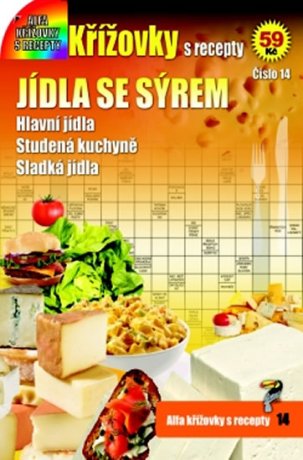 Alfa křížovky s recepty 14, jídla se sýrem
