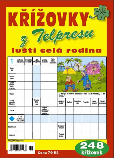 Křížovky z Telpresu luští celá rodina 1/2016