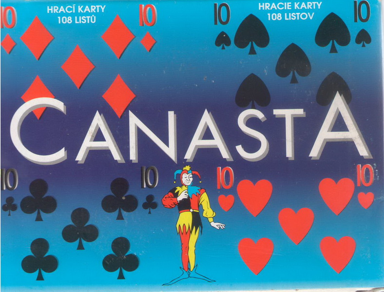 Hrací karty canasta
