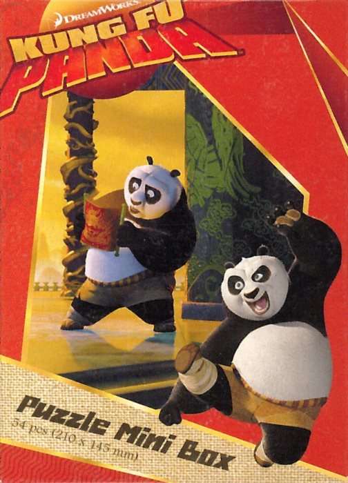 Puzzle mini box 54 - Kung fu panda