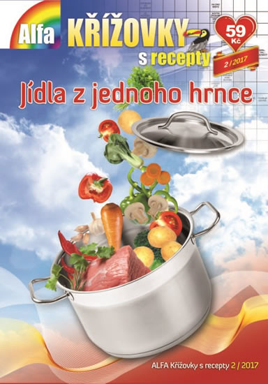 Alfa křížovky s recepty 2/2017, jídla z jednoho hrnce