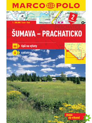 Marco Polo Šumava Prachaticko 2 1:100 000 mapa