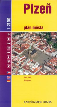 Plán města Plzeň 1:20 000