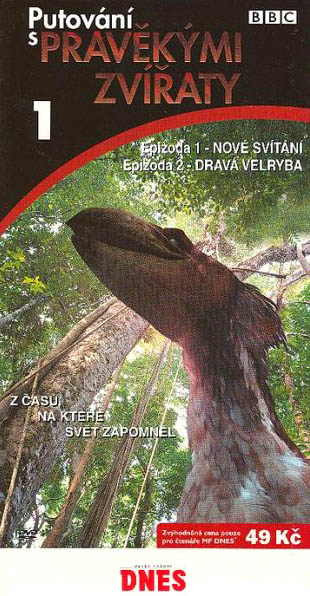 Putování s pravěkými zvířaty 1 DVD