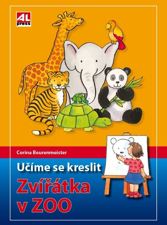 Učíme se kreslit Zvířátka v ZOO Corina Beurenmeister kniha