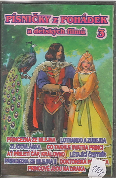 Písničky z pohádek a dětských filmů č.3 MC kazeta