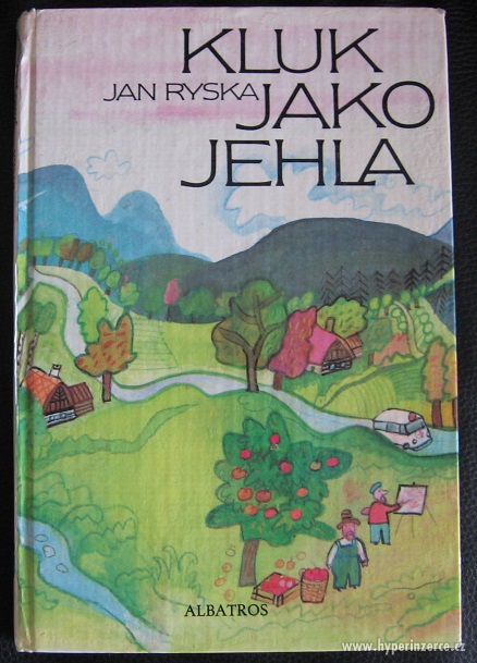 Kluk jako jehla Jan Ryska kniha