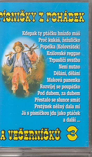 Písničky z pohádek a večerníčků 3 MC kazeta