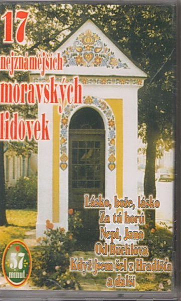 17 nejznámnějších moravských lidovek MC kazeta