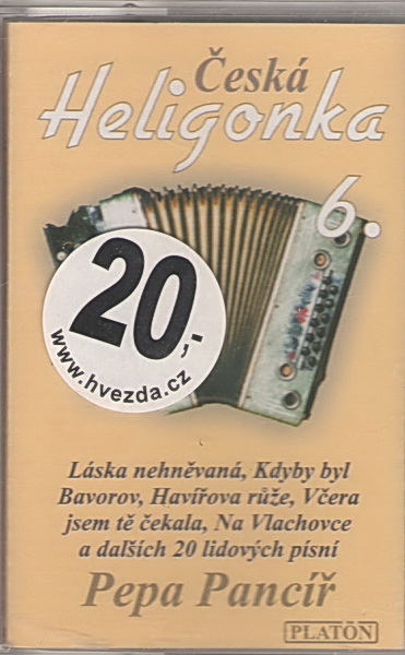 Česká Heligonka 6 MC kazeta