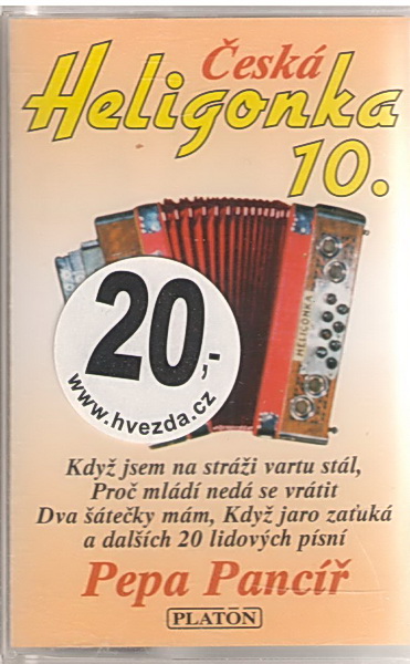 Česká Heligonka 10 MC kazeta